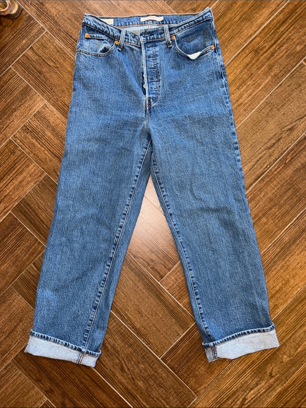 Levi’s Ribcage Straight in Georgie Size 31x29